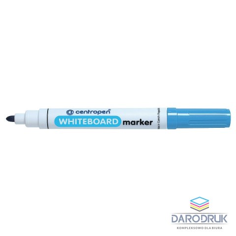 Centropen Marker suchościeralny 8559 wkład jasny niebieski 2,5mm okrągła końcówka Centropen (585590167)