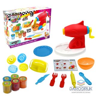 Dumel Masa plastyczna dla dzieci MASZYNKA DO MAKARONU mix Dumel (ST42969)