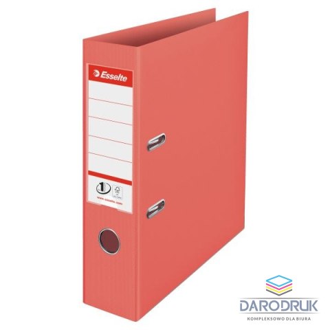 Esselte Segregator dźwigniowy No.1 Colour Breeze A4 75mm koralowy Esselte (628431)