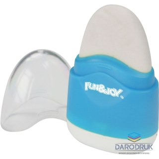 Fun&Joy Temperówki plastikowe z gumką Fun&Joy mix kolorów