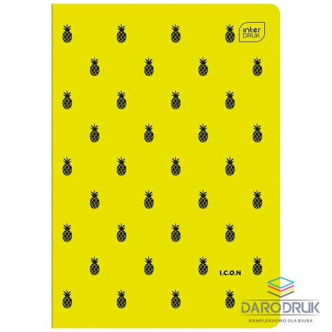 Interdruk Zeszyt A5 Fluo 60k. krata [mm:] 148x210 Interdruk (ZE60#ECO)