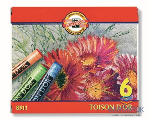 Koh-I-Noor Pastele suche 8511 6 kol. Koh-I-Noor