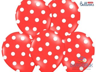Partydeco Balon gumowy Pastel Poppy Red 50 szt czerwony Partydeco (SB14P-223-007JW)
