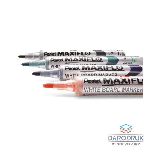 Pentel Marker suchościeralny wkład niebieski 1,1-2,2mm okrągła końcówka Pentel