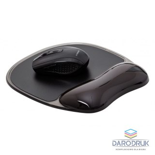 Q-Connect Podkładka pod mysz żelowa czarny Q-Connect (KF10377)