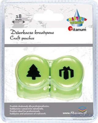 Titanum Dziurkacz ozdobny Craft-Fun Series wzór nr 5 świąteczny Boże Narodzenie Titanum (T-8202A-2-5)