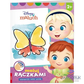 Ameet Książka dla dzieci Disney Maluch. Maluj Rączkami Ameet