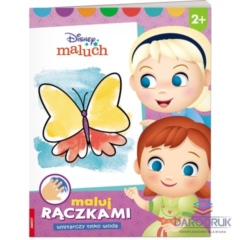 Ameet Książka dla dzieci Disney Maluch. Maluj Rączkami Ameet