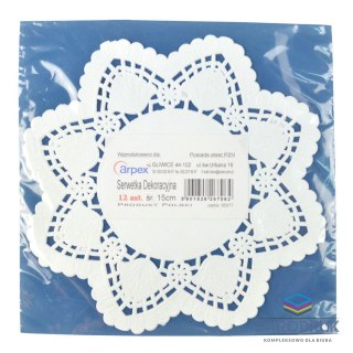 Arpex Serwetki biały papier [mm:] 150x150 Arpex (D2702)