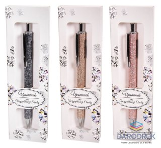 Cresco Długopis Gift Box Shine wkład niebieski 1,0mm Cresco (750001)