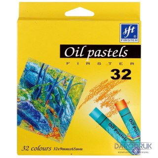 Firster Pastele olejne Firster 32 kolory okrągłe ?9 mm (FOP-32)