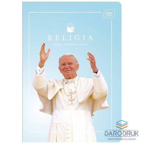 Interdruk Zeszyt tematyczny A5 32k. 70g krata Interdruk (ZE32RELMIX)