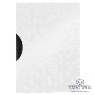 Leitz Skoroszyt A4 Wow ColorClip biały plastik Leitz (41850001)