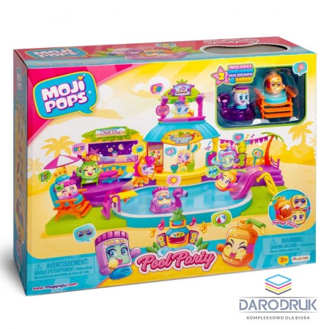 Orbico Sp. Z O.o. Figurka MojiPops Pool Party Playset Orbico Sp. Z O.o. (PMPSP112IN10)