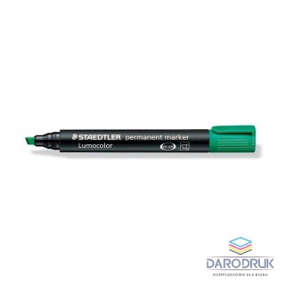 Staedtler Marker permanentny wkład zielony 2,0-5,0mm ścięta końcówka Staedtler