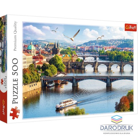Trefl Puzzle Praga, Czechy 500 el. Trefl (37382)