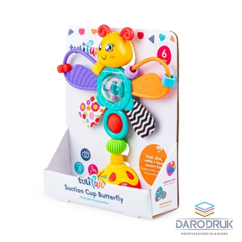 Tuli Fun Grzechotka MOTYLEK PRZYSSAWKA Tuli Fun (TF30115)
