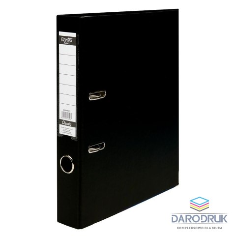Bantex Segregator dźwigniowy Bantex Classic A4 5 cm czarny
