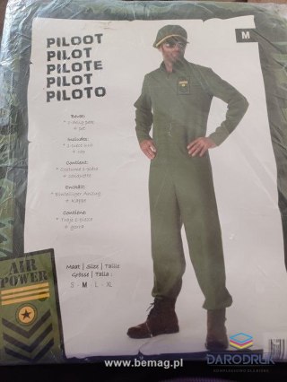 Bemag Kostium dla dorosłych, pilot rozmiar M Bemag