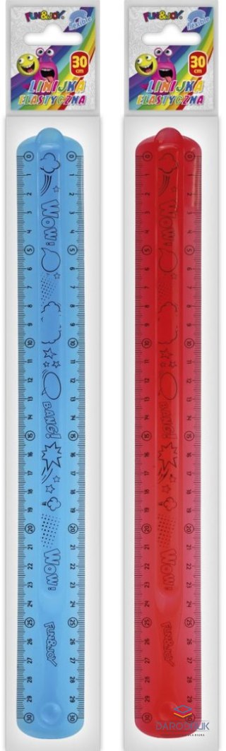 Fun&Joy Linijka PVC PCW 30cm Fun&Joy (FJ971665)