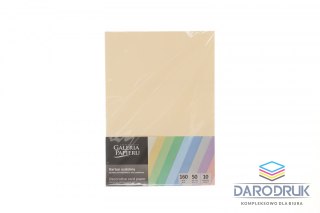 Galeria Papieru Papier ozdobny (wizytówkowy) A4 gładki mix mix 160g Galeria Papieru (5903069013606)