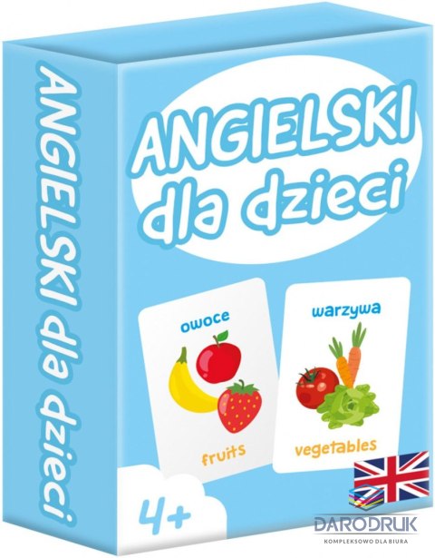 Kangur Gra edukacyjna Angielski dla dzieci 4+ Kangur