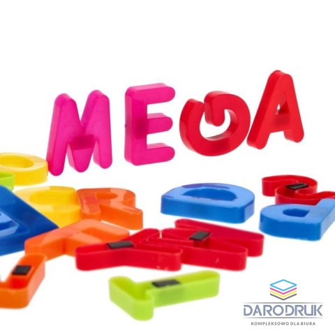 Mega Creative Magnes literki cyferki mix Mega Creative (462721)