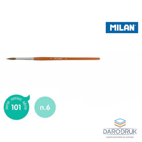 Milan Pędzel 101 6 nr 6 Milan (80306/12)