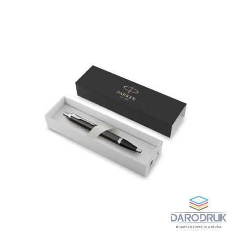 Parker Ekskluzywny długopis IM Dark Espresso wkład niebieski Mmm Parker (1931671)