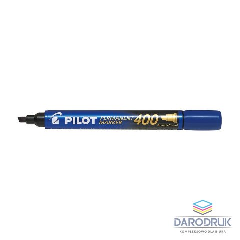 Pilot Marker permanentny wkład niebieski 1,0-4,0mm ścięta końcówka Pilot (SCA-400-L)