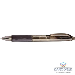 Tetis Długopis standardowy 4-kolorowy wkład niebieski 1mm Tetis (KD800-4M)