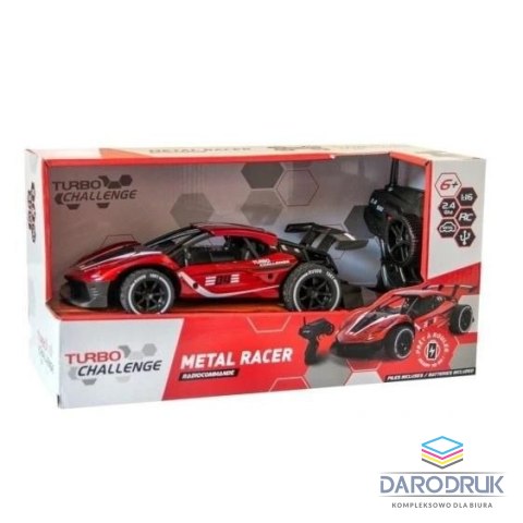 Turbo Challenge Samochód R/C Metal Racer 1:16 Turbo Challenge (8725)