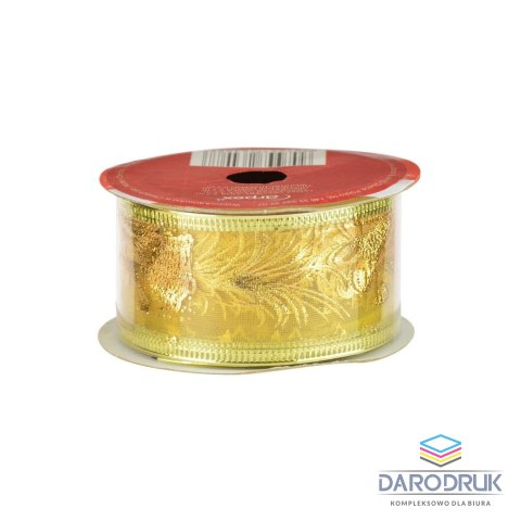 Arpex Wstążka 38x2,74 [mm x m] złoty Arpex (BN5137-ZLO)
