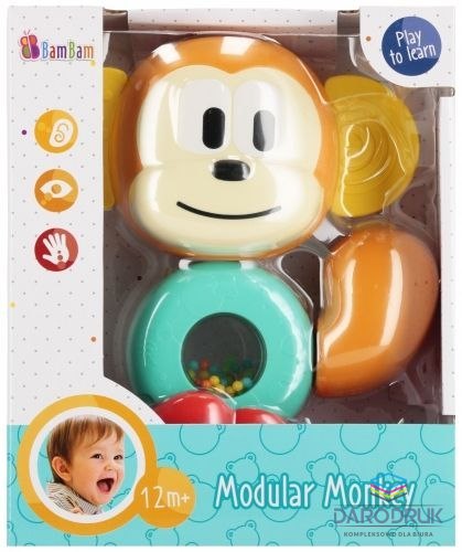 Bam Bam Zabawka edukacyjna Małpka modułowa Bam Bam (569115)