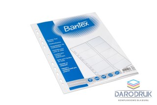 Bantex Koszulka na 20 wizytówek A4 100 mic (2140)