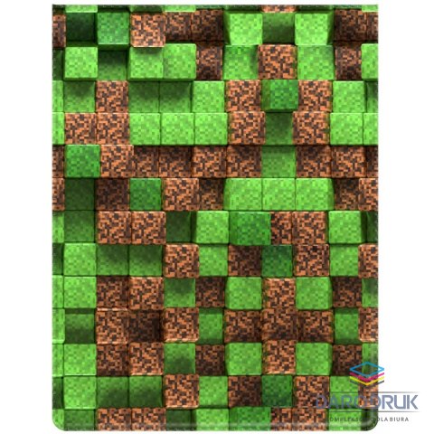 Biurfol Okładka na dokumenty ucznia wzór PIXELS Biurfol (OD-21-18)