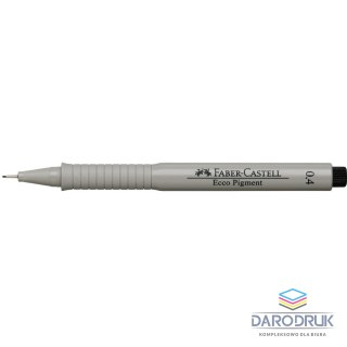 Faber Castell Cienkopis kreślarski Ecco Pigment wkład czarny 0,4mm 1kol. Faber Castell (FC166499)