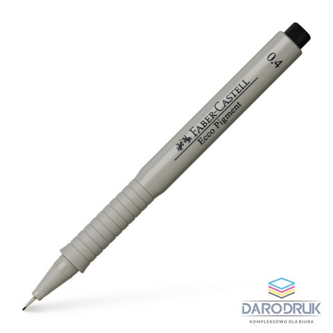 Faber Castell Cienkopis kreślarski Ecco Pigment wkład czarny 0,4mm 1kol. Faber Castell (FC166499)