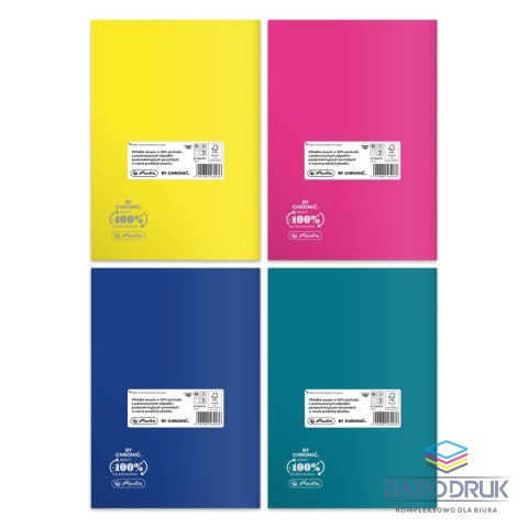 Herlitz Zeszyt B5 Colors 9564972 60k. 70g krata Herlitz (400198135)