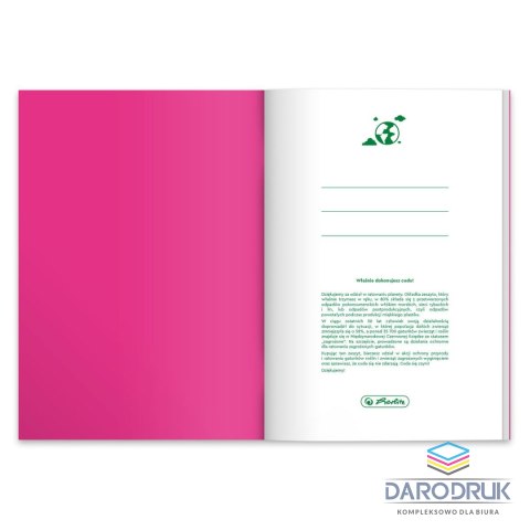 Herlitz Zeszyt B5 Colors 9564972 60k. 70g krata Herlitz (400198135)