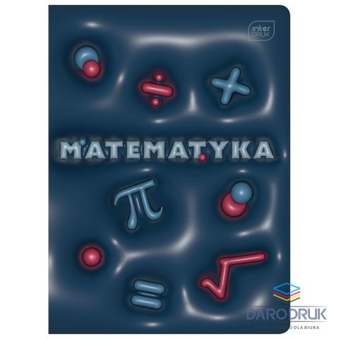 Interdruk Zeszyt tematyczny A5 HYBRID +pigułka wiedzy 60k. 70g krata Interdruk