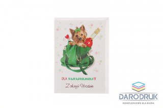 Kartka składana B6 Urodziny damskie (5902221808487)