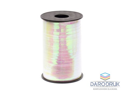 Partydeco Wstążka opalizujący 5x225 [mm x m] opalowy Partydeco (PRI5-017)
