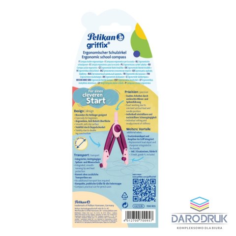 Pelikan Cyrkiel Griffix Sweet Berry 0000700955 1 el. Pelikan (400191578)