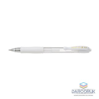 Pilot Długopis żelowy wkład biały 0,7mm Pilot (PIBL-G2-7-PAW)