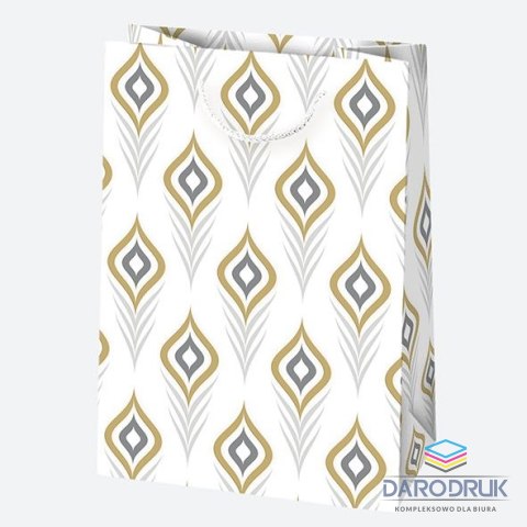 Pol-mak Torebka ozdobna z brokatem Pol-Mak mix wzorów 230x320x110 (T5B)