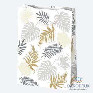 Pol-mak Torebka ozdobna z brokatem Pol-Mak mix wzorów 230x320x110 (T5B)