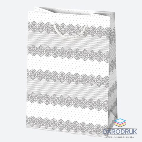 Pol-mak Torebka ozdobna z brokatem Pol-Mak mix wzorów 230x320x110 (T5B)