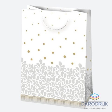 Pol-mak Torebka ozdobna z brokatem Pol-Mak mix wzorów 230x320x110 (T5B)