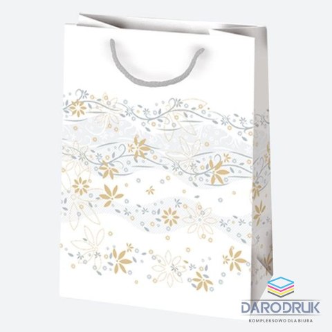 Pol-mak Torebka ozdobna z brokatem Pol-Mak mix wzorów 230x320x110 (T5B)